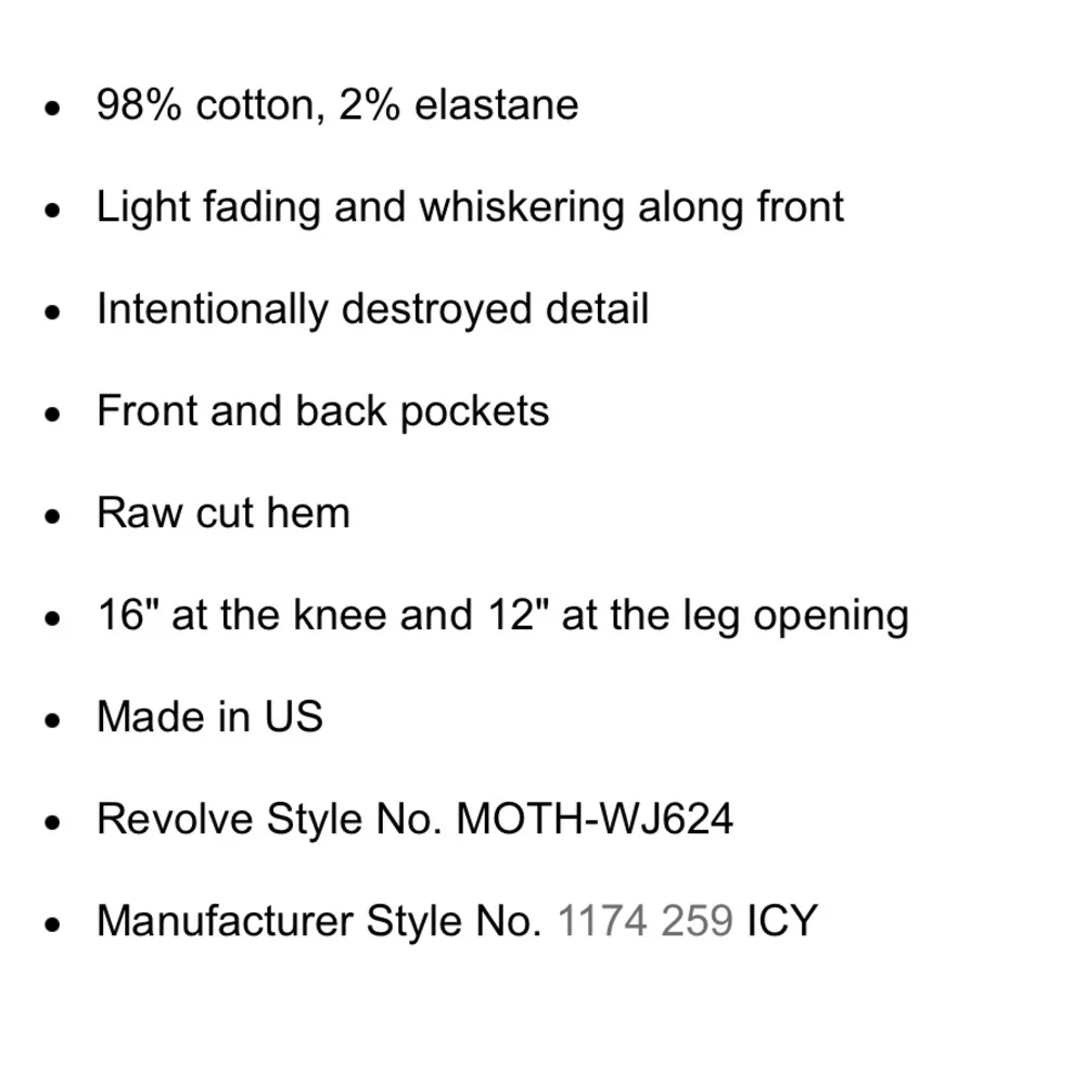 MOTHER SUPERIOR The Sinner Jeans in Ice Cream, You Scream 28 - Picture 15 of 15